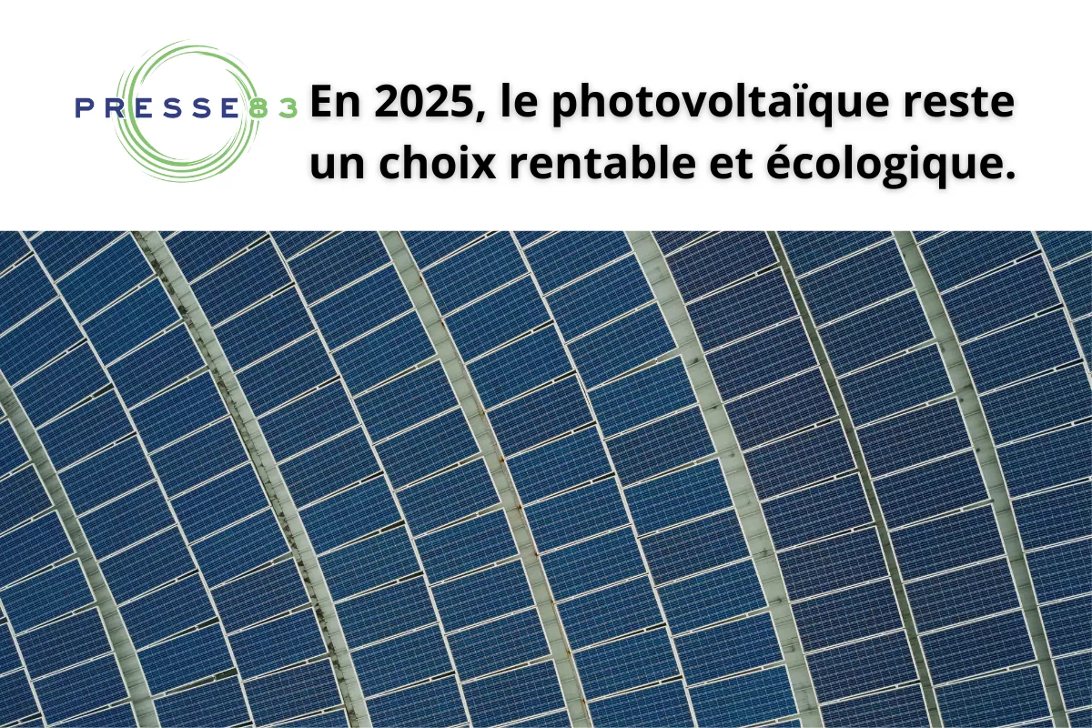 Les panneaux solaires transforment la lumière du soleil en électricité verte.