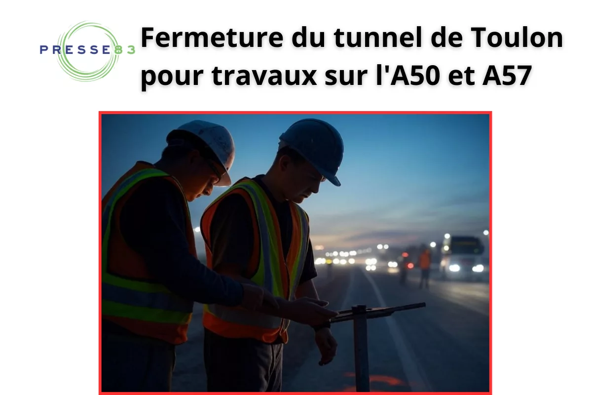 Impact des fermetures de tunnels sur le trafic à Toulon