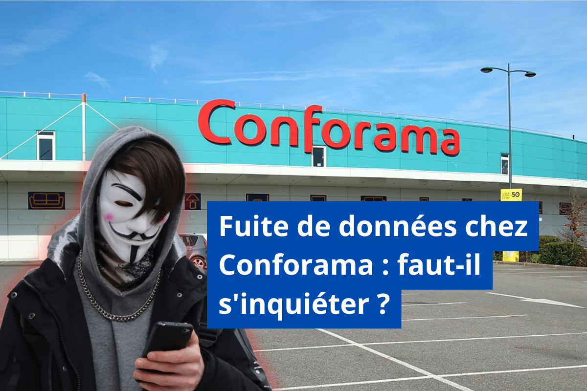 Les données de millions de clients Conforama sont en circulation sur le dark web.