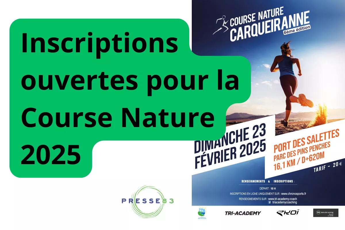 Départ de la Course Nature depuis le parc des Pins Penchés.