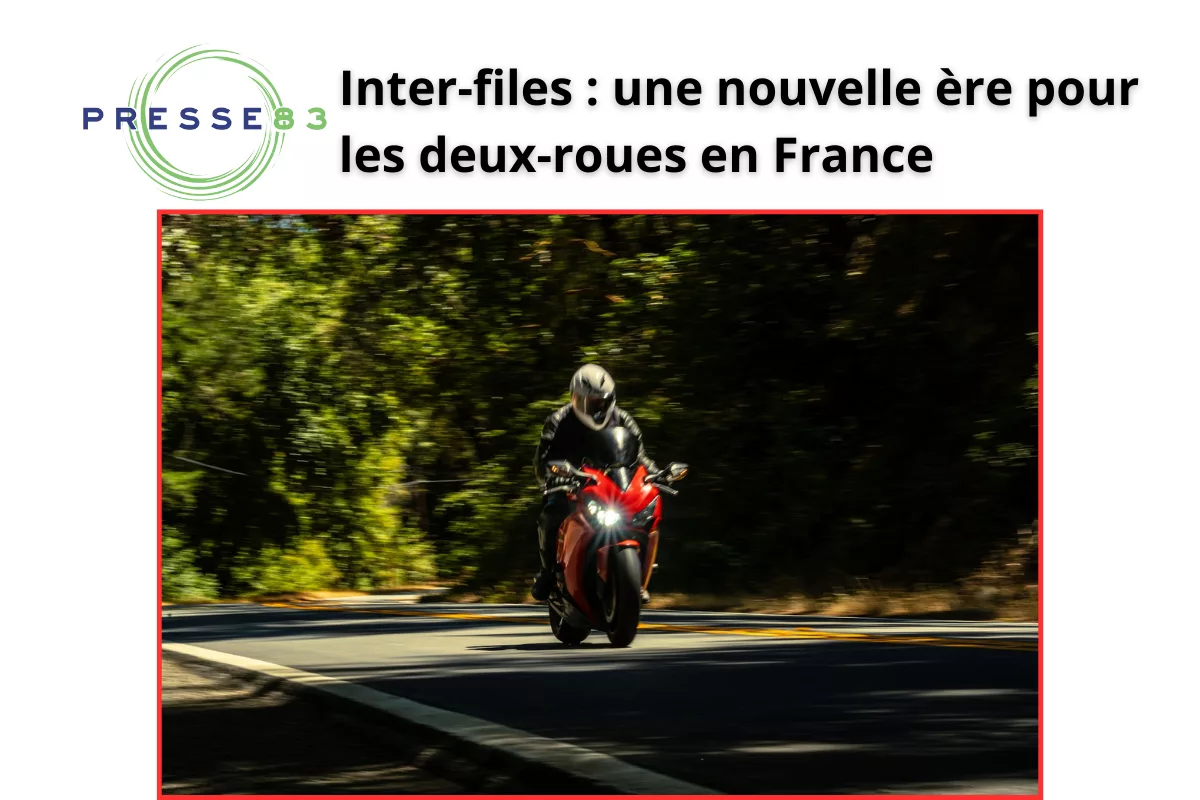 Ce que les motards doivent savoir sur les règles d’inter-files