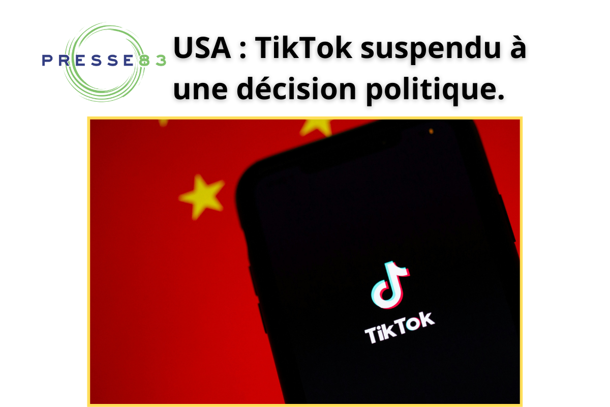 TikTok, un réseau social au cœur des tensions sino-américaines.