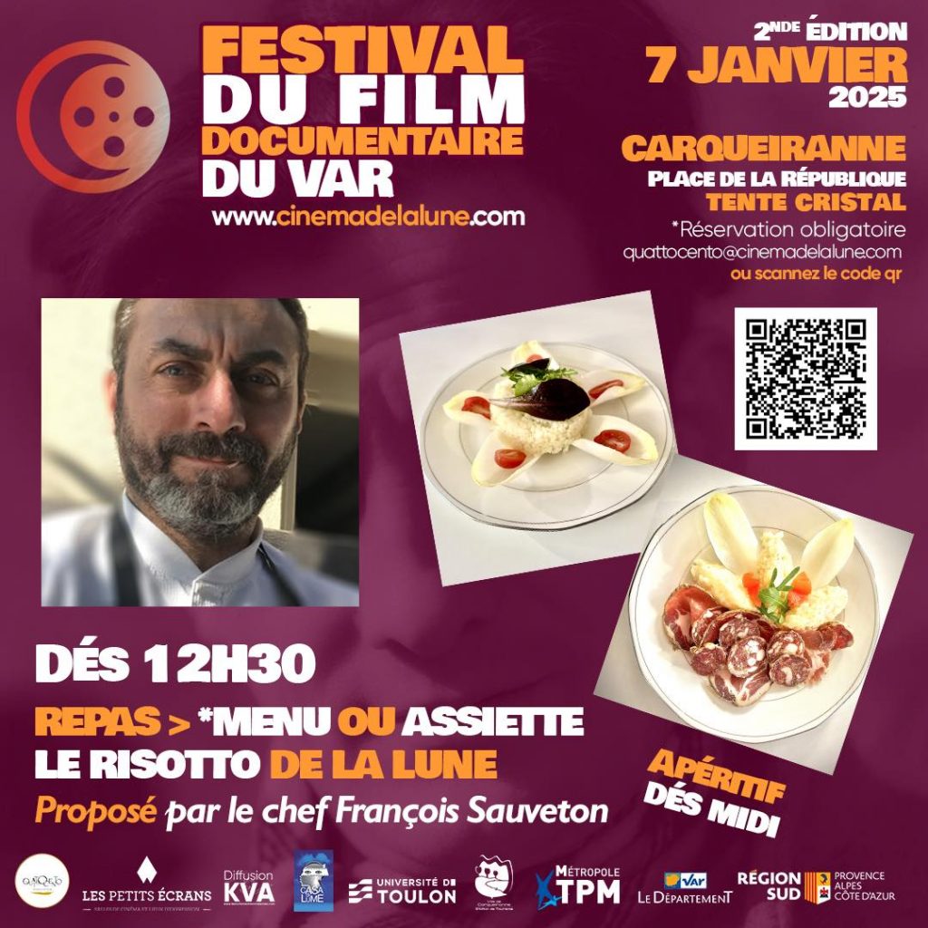 Participez à l’ouverture du Festival du Var à Carqueiranne : un événement mêlant cinéma et plaisirs culinaires.
