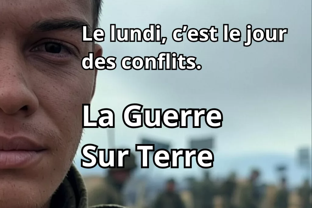 Le lundi, c’est le jour des conflits.