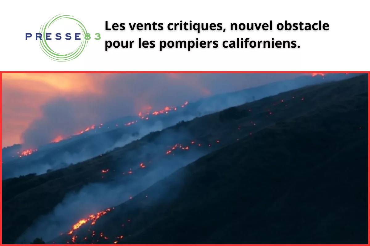 Les pompiers californiens luttent sans relâche contre des feux imprévisibles.
