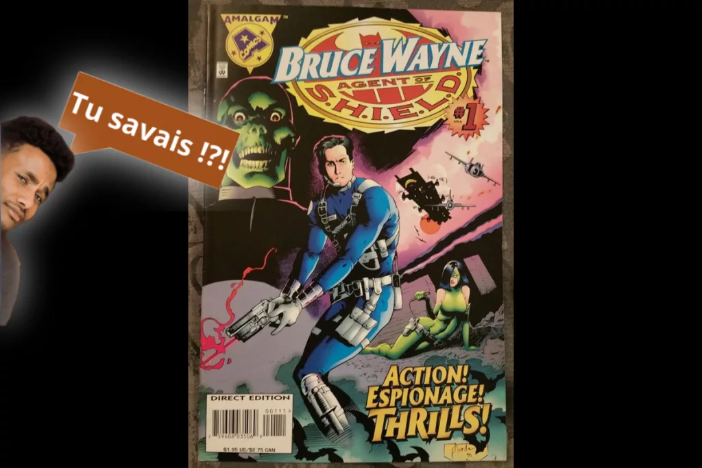 Les couvertures des Amalgam Comics, un mélange unique de styles.