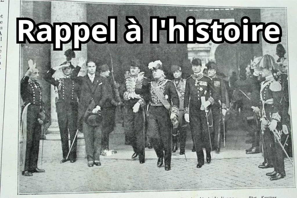 Le rejet du socialisme : Mussolini et la Grande Guerre.