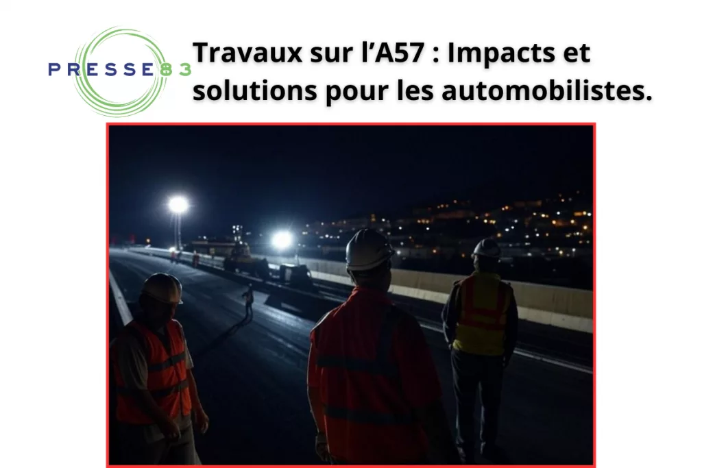 Toulon : Une nouvelle étape dans l’élargissement de l’A57.