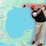 Le golfe du Mexique, renommé par décret présidentiel.