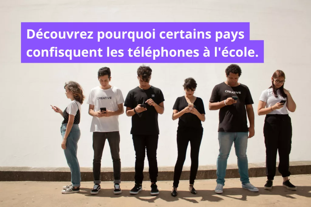 La France expérimente la pause numérique dans les collèges.