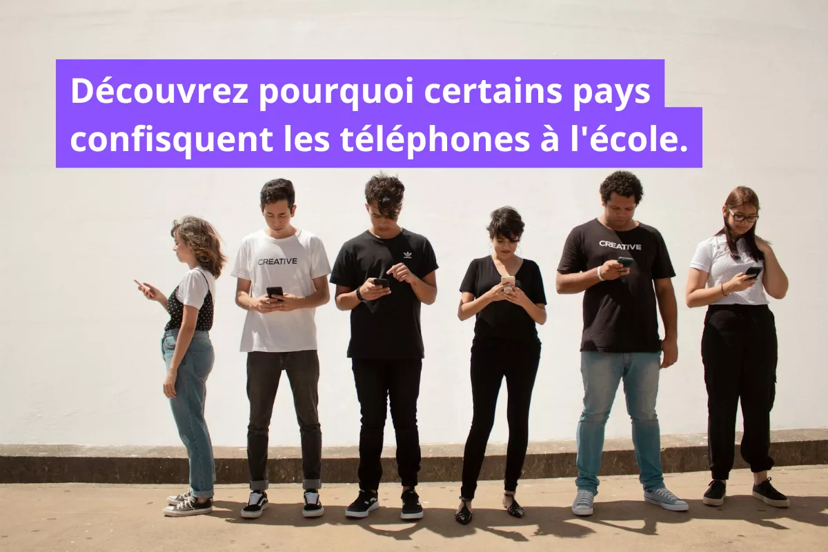 La France expérimente la pause numérique dans les collèges.