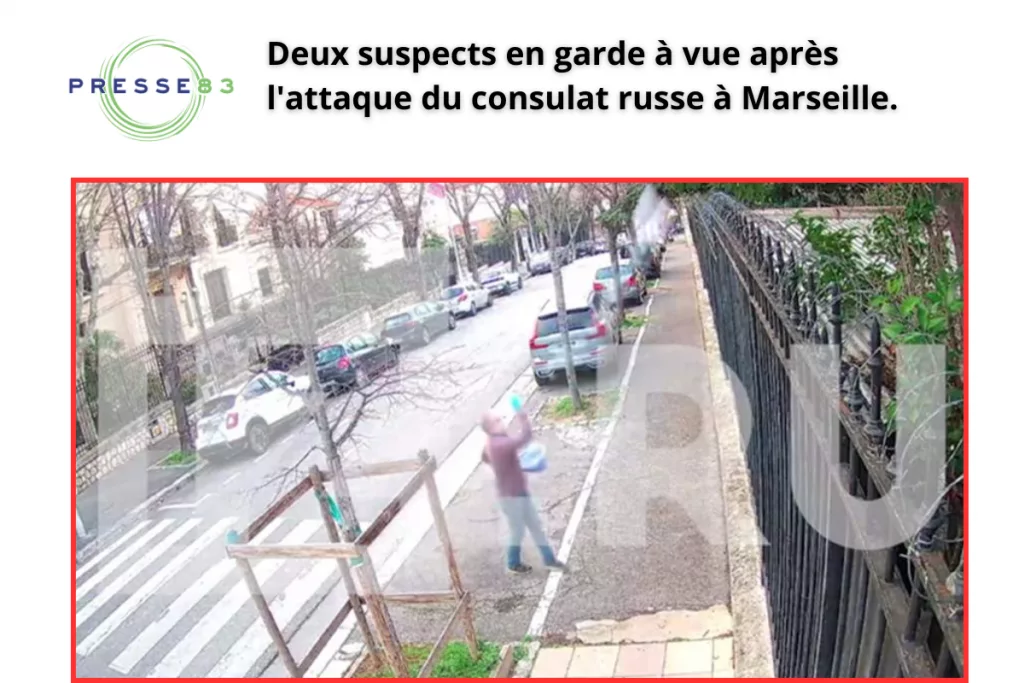 Suspects interpellés lors d'un rassemblement pro-ukrainien