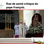 Le pape François : Une Semaine Critique à l'Hôpital.