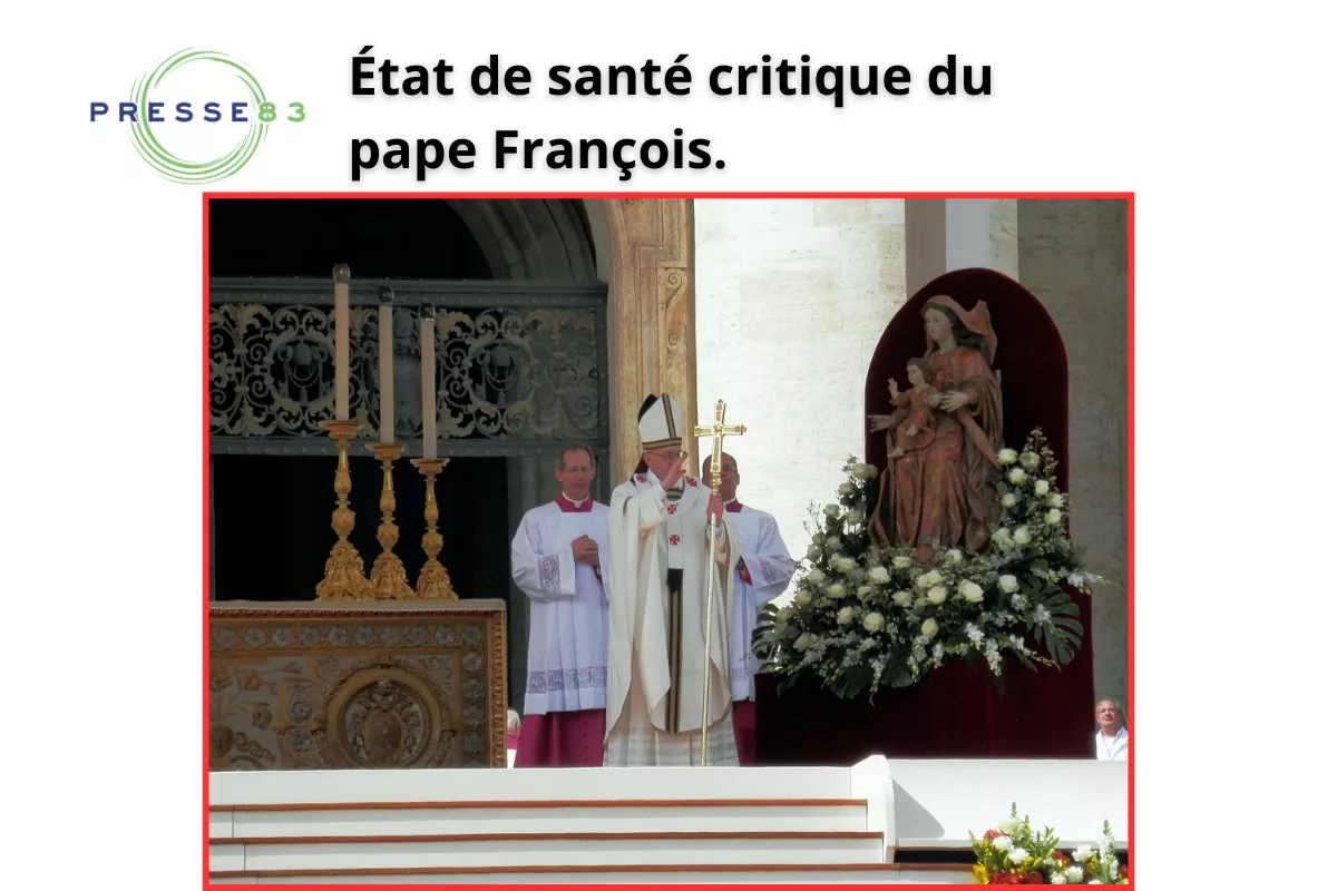 Le pape François : Une Semaine Critique à l'Hôpital.