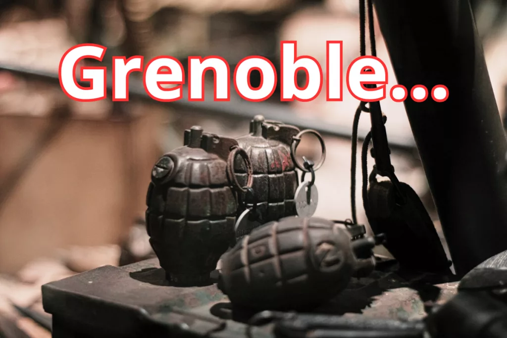 Grenoble : une grenade explose dans un bar associatif.