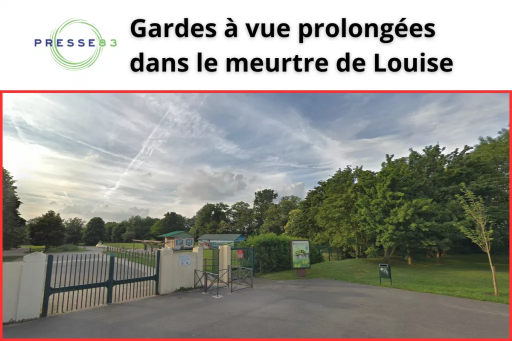 Scène de crime : Les enquêteurs sur la scène où le corps de Louise a été découvert.