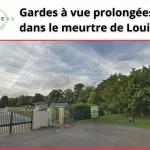 Scène de crime : Les enquêteurs sur la scène où le corps de Louise a été découvert.