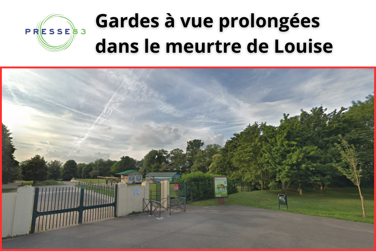 Scène de crime : Les enquêteurs sur la scène où le corps de Louise a été découvert.