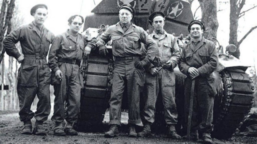 Gabin, le plus vieux chef de char de la France Libre