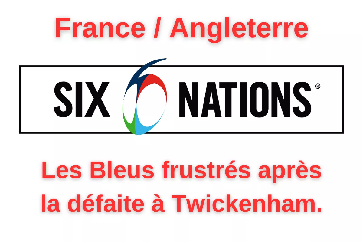 Le XV de France imprécis face aux Anglais.