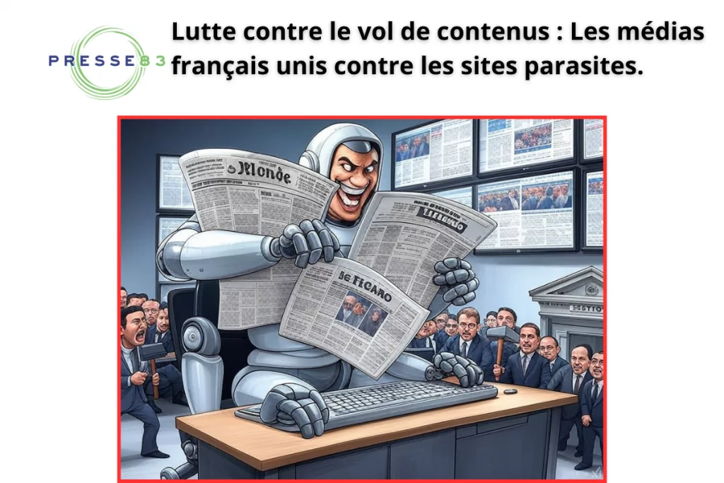 News DayFr en ligne de mire : Une quarantaine de titres de presse saisissent la justice.