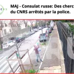 Chercheurs du CNRS interpellés