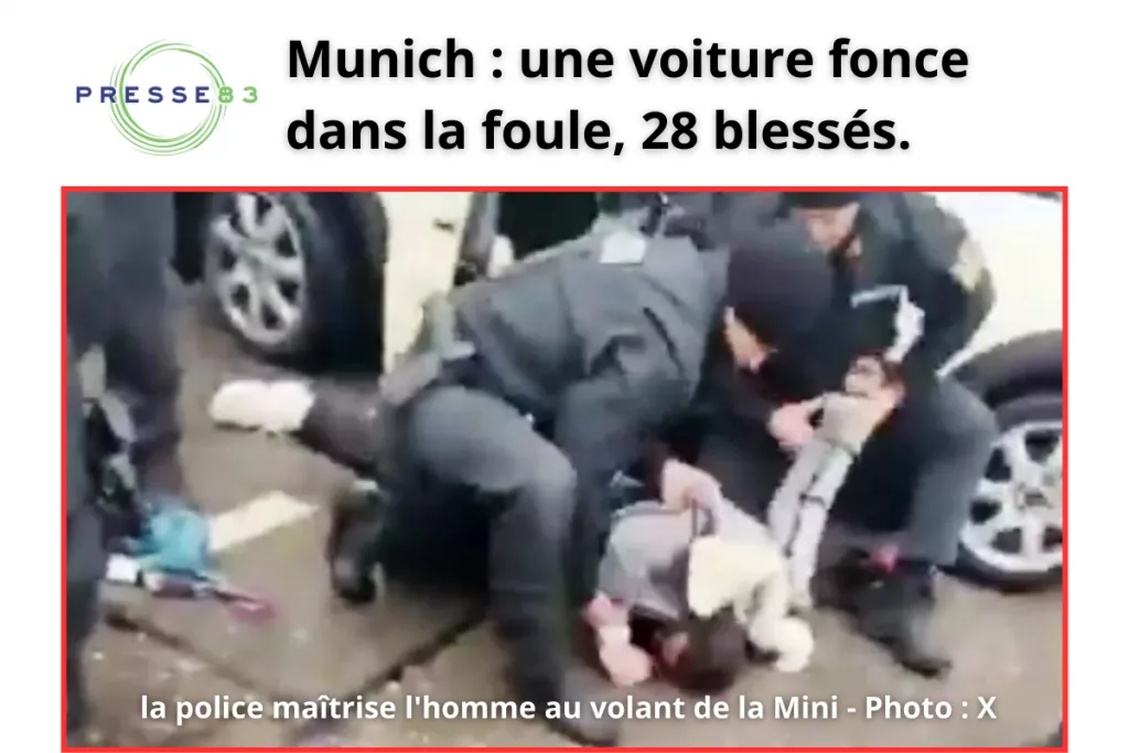 Attaque à Munich : un demandeur d'asile afghan suspecté.