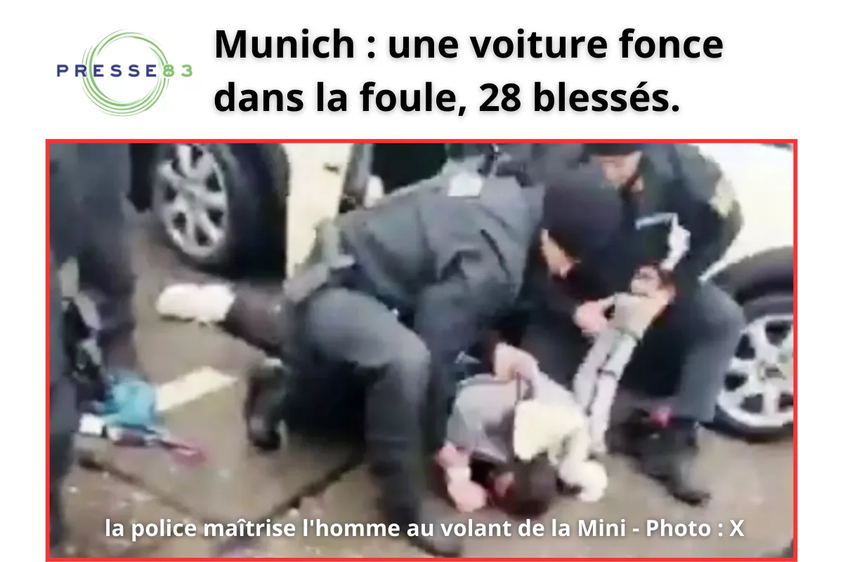 Attaque à Munich : un demandeur d'asile afghan suspecté.