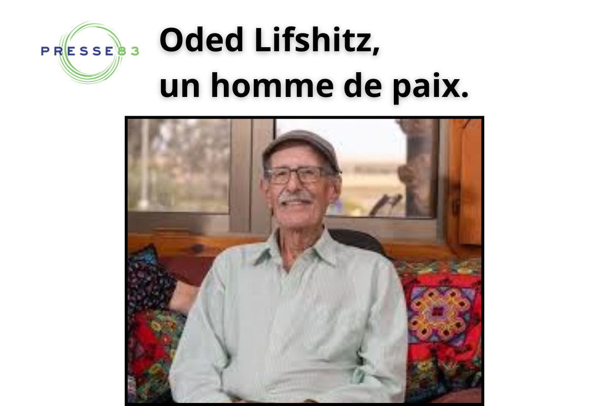 Oded Lifshitz, journaliste et militant pour la paix.