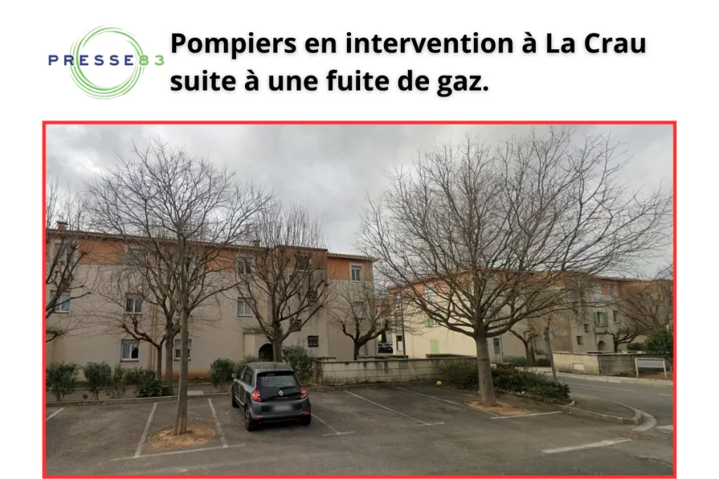 La Crau : une fuite de gaz mobilise pompiers et gendarmes