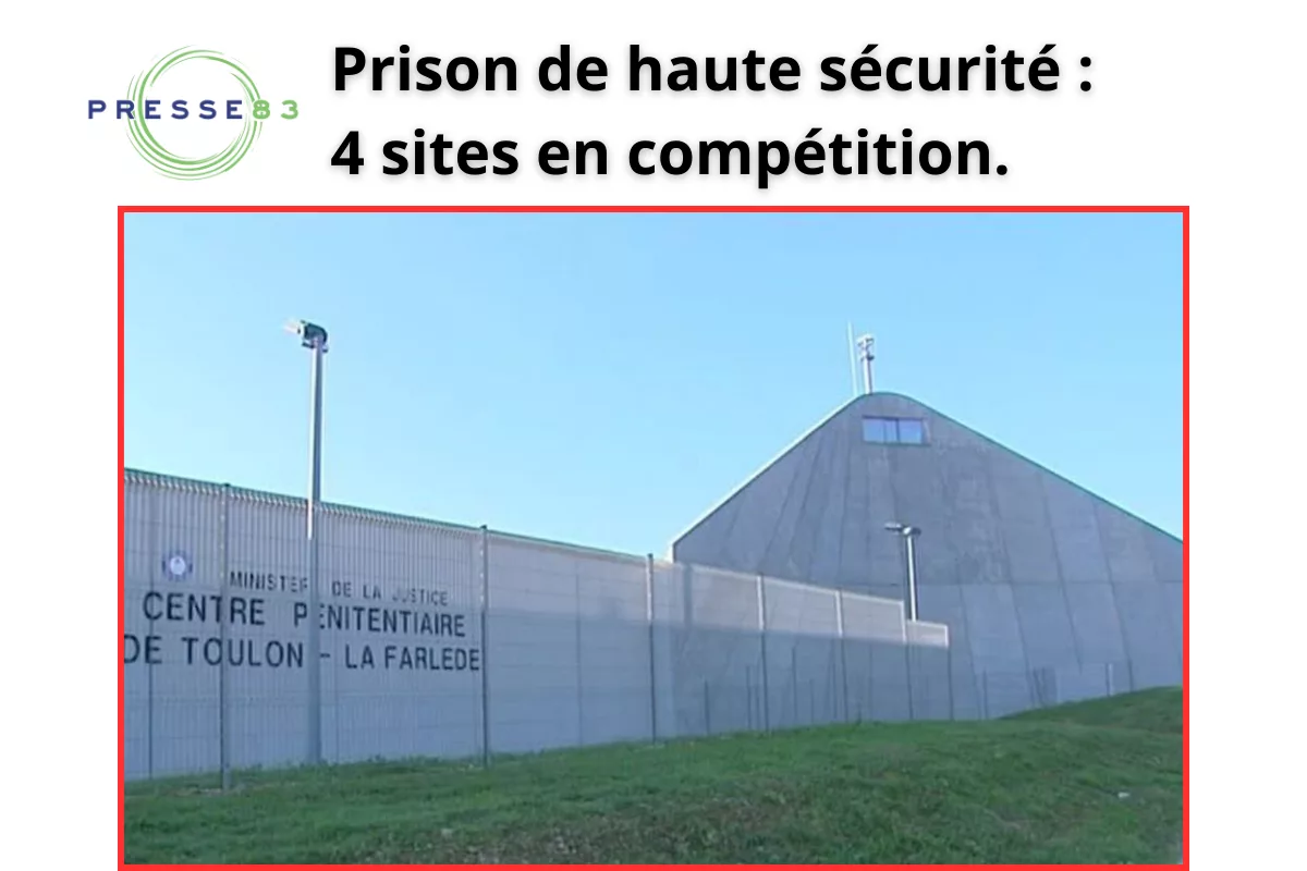Gérald Darmanin annonce une nouvelle prison de haute sécurité.