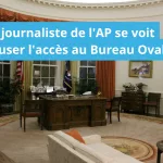 Julie Pace critique l'interdiction imposée par la Maison-Blanche.