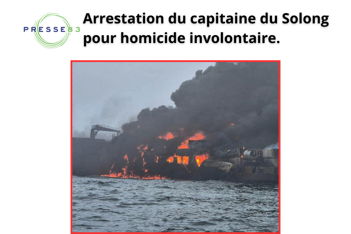 Incendie massif sur le pétrolier Stena Immaculate.