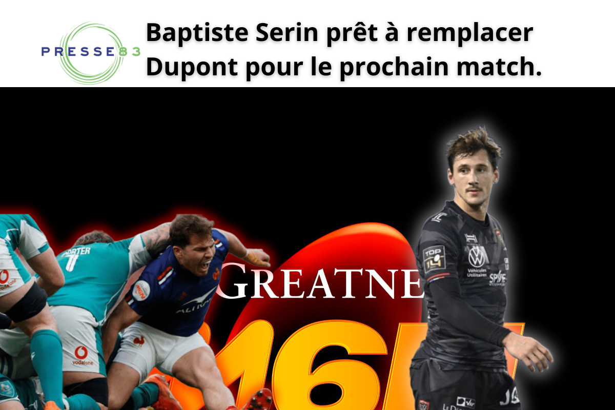 La blessure d'Antoine Dupont : un coup dur pour le XV de France.