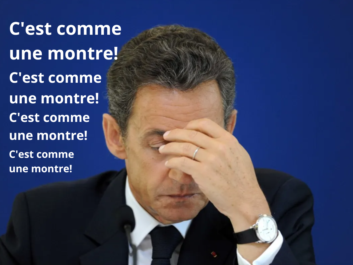 La présidente du tribunal, Nathalie Gavarino, interroge Sarkozy.
