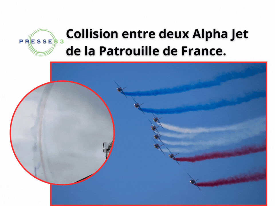 Pilotes sains et saufs après l'éjection.
