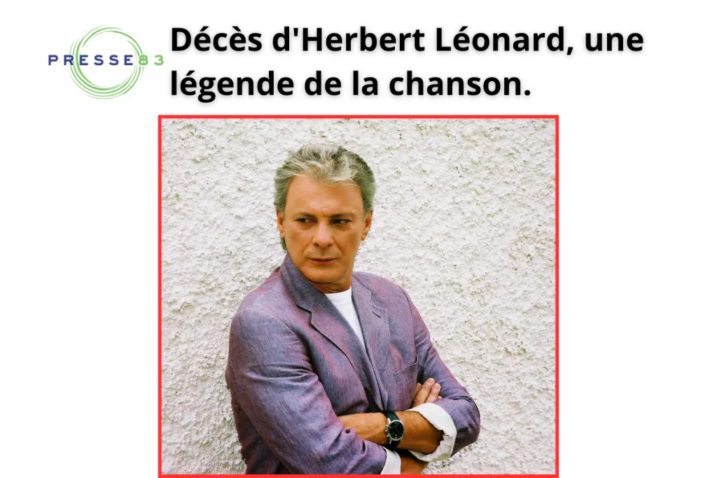 Herbert Léonard, une carrière marquée par des succès.