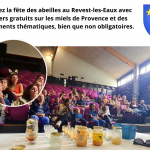 Les participants apprennent à analyser les couleurs et arômes des miels.