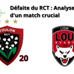 LOU Rugby vs RCT : Un tournant dans la saison