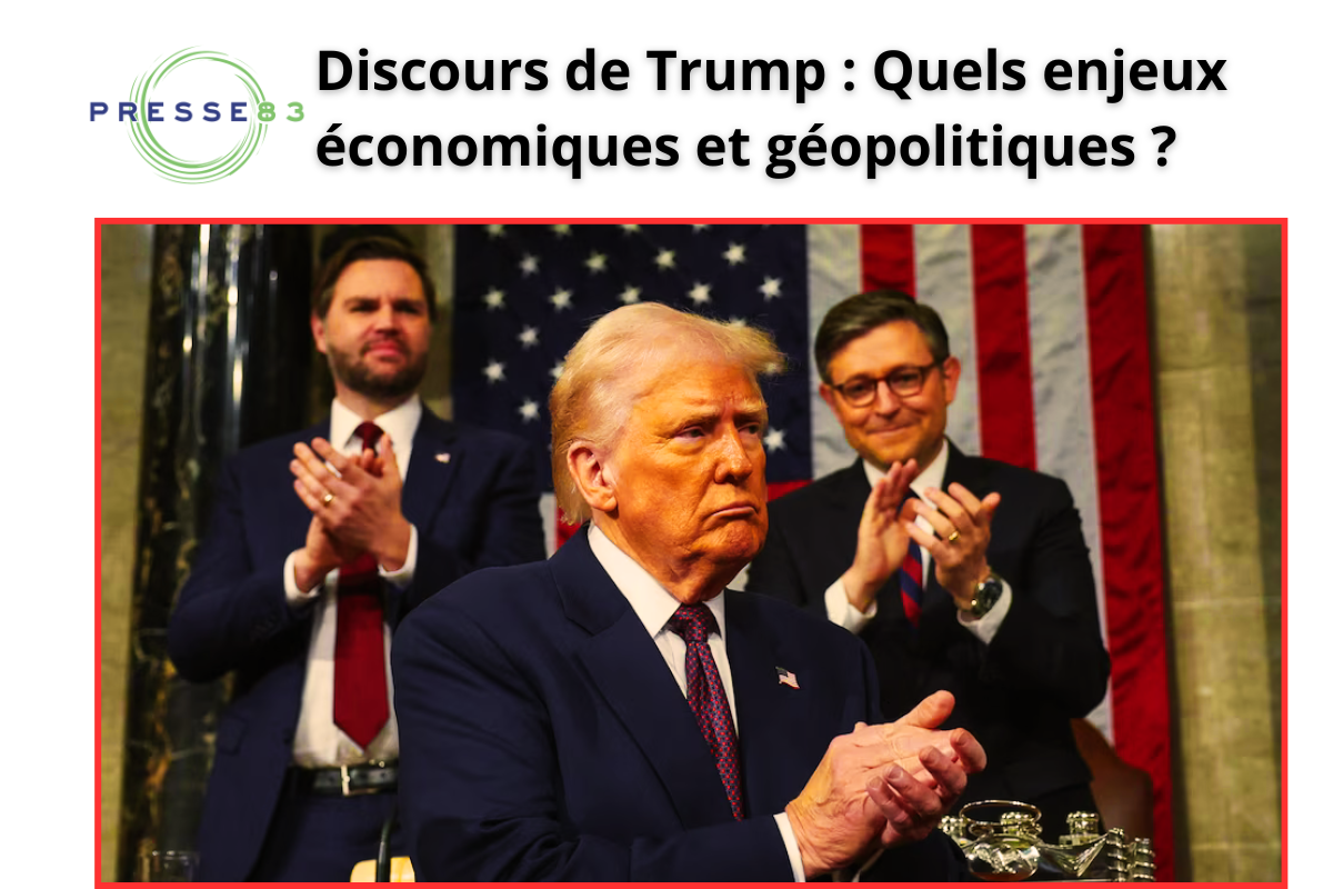 Donald Trump s'adresse au Congrès pour son premier discours sur l’état de l’Union.