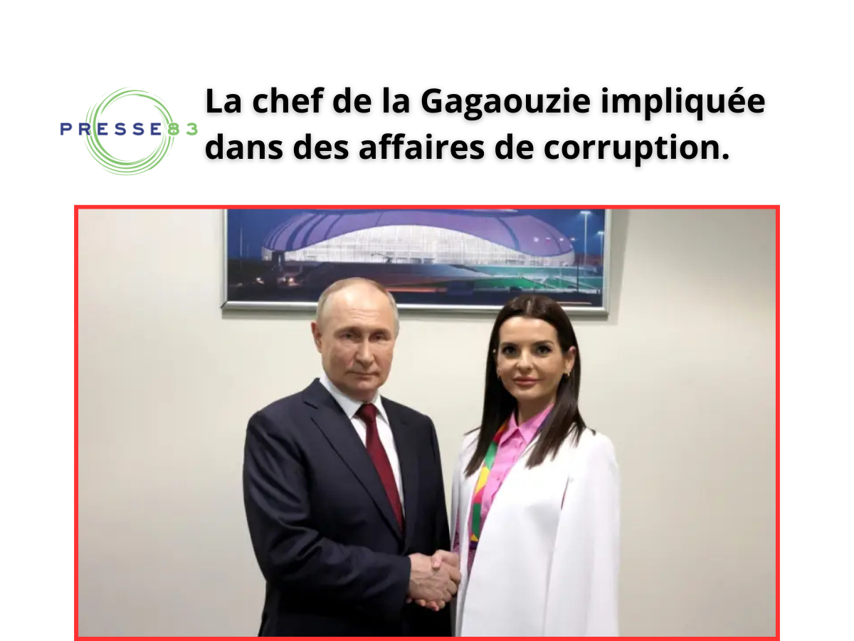 Evghenia Guțul arrêtée pour des accusations de financement illégal.