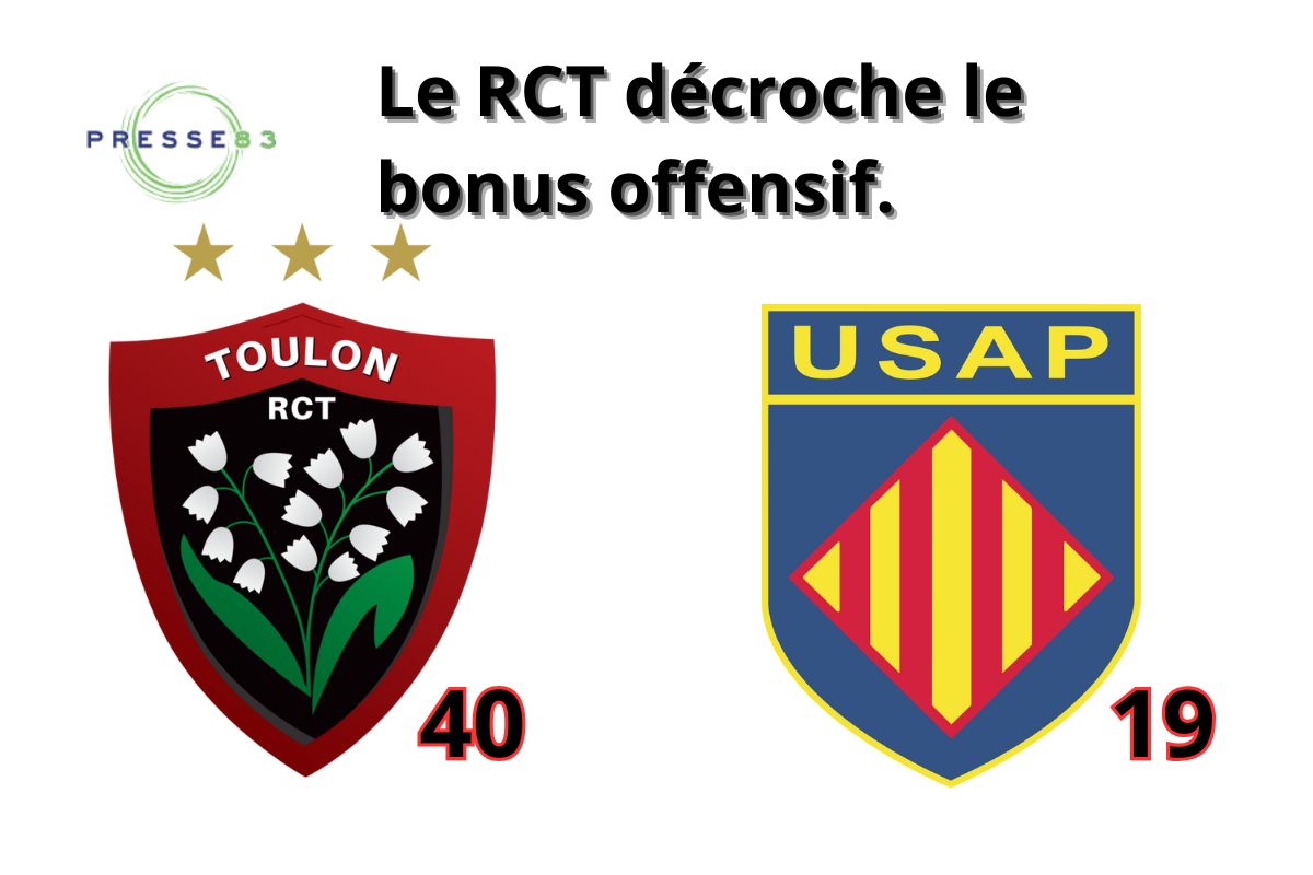 Malvyn Jaminet offre le bonus offensif au RCT.