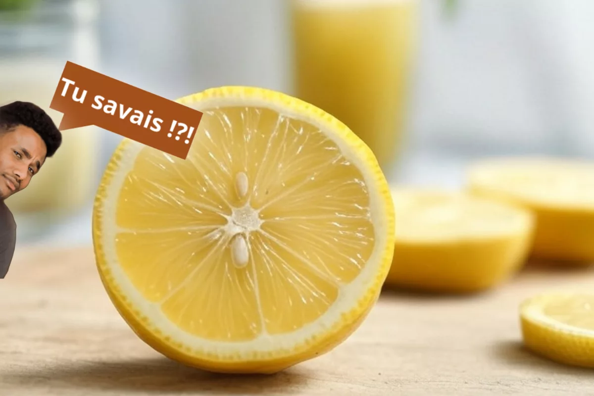 Le citron, un fruit riche en vitamines et minéraux.