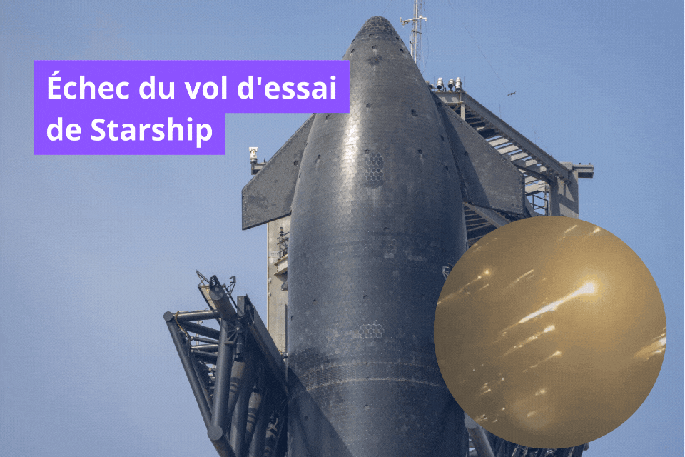 Les débris incandescents ont été visibles sur des milliers de kilomètres.
