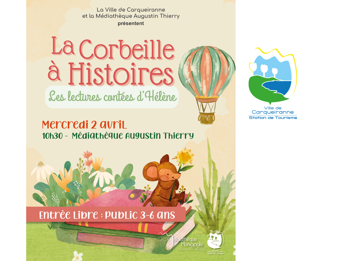 Activité gratuite pour les enfants de 3 à 6 ans.