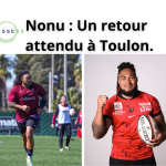 Ma'a Nonu à l'entraînement avec Toulon.
