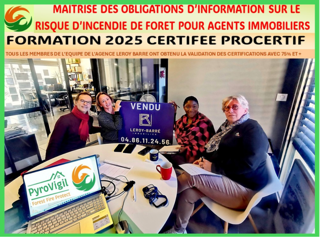 Formation certifiée sur les OLD pour les membres de l’agence Le Roy Barré.