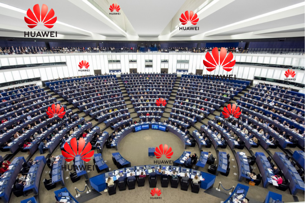 Huawei au cœur d'un scandale de corruption au Parlement européen