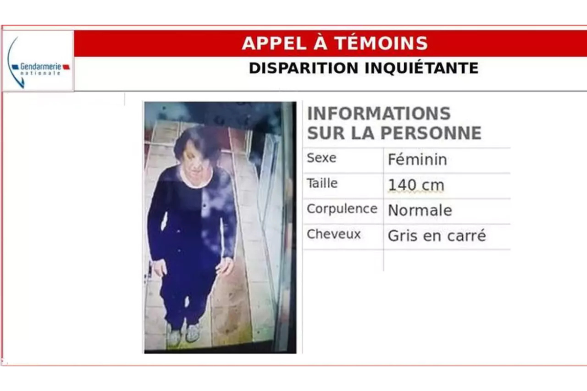 Appel à témoins pour retrouver Hélène Cazes.