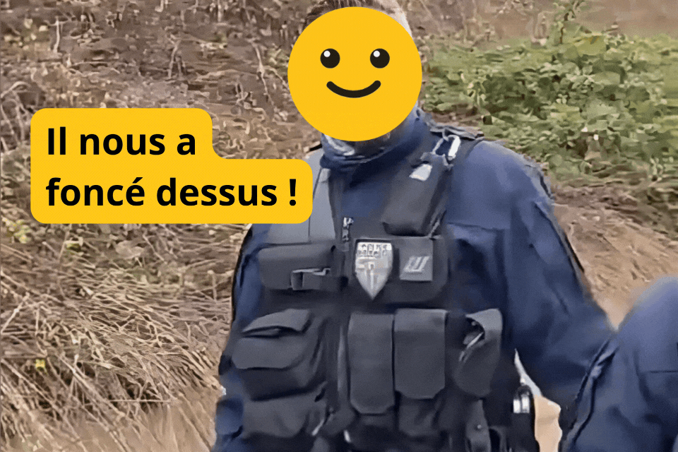 Scène de violence policière filmée dans le quartier de Croix-de-Neyrat.